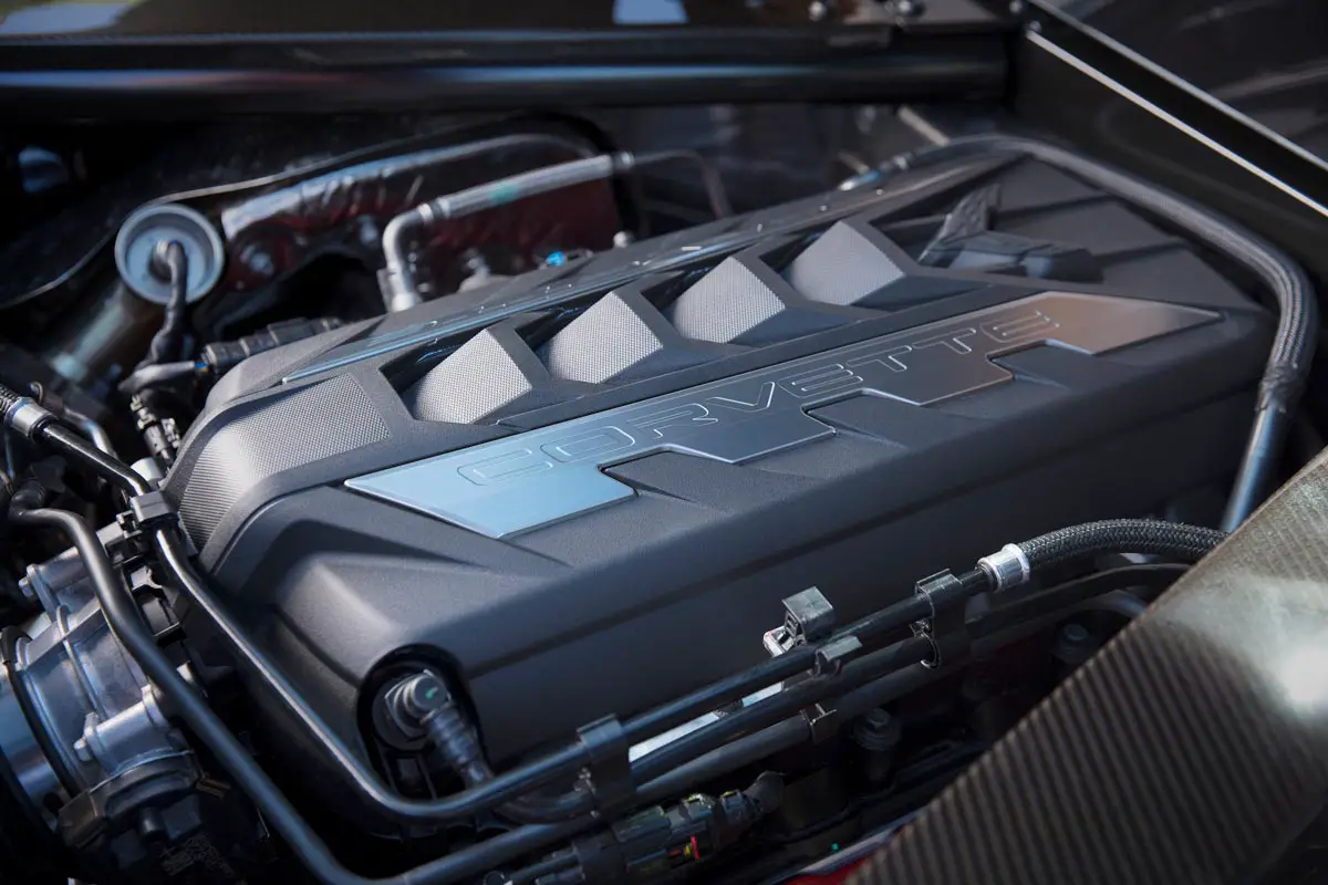 The 2020 Chevrolet C8 Corvette engine
