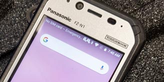 The Panasonic Toughbook N1 smartphone