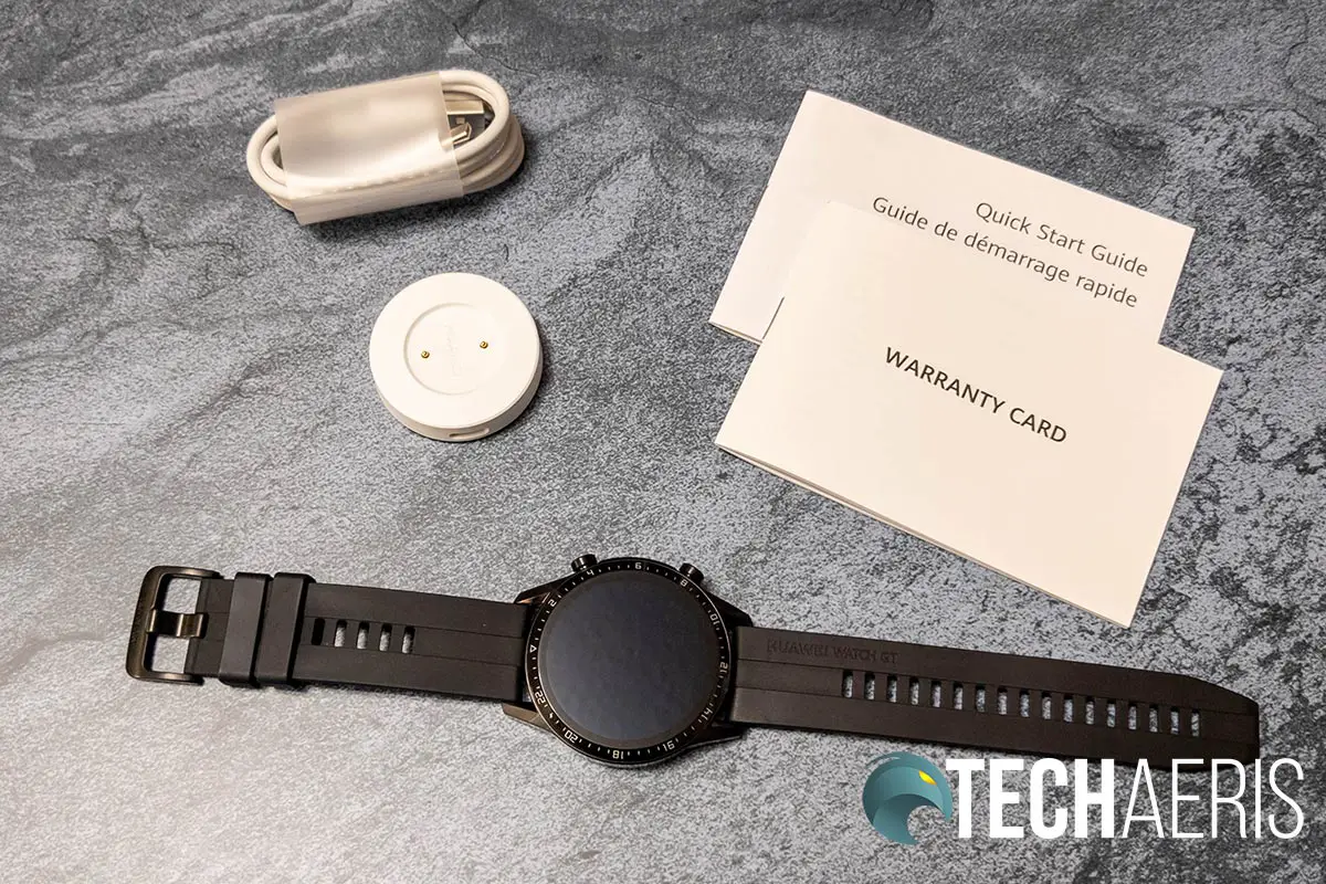 What's included with the Huawei Watch GT 2