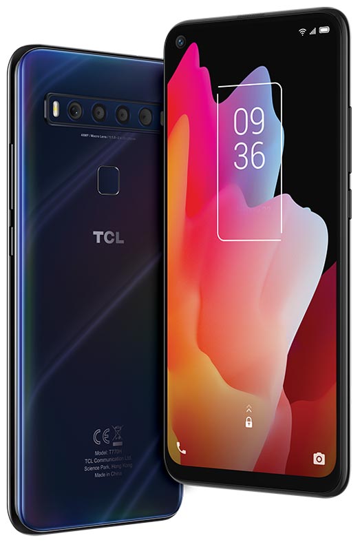 The TCL 10L Android smartphone
