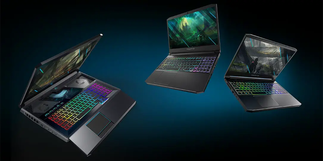 Acer Predator gaming notebooks