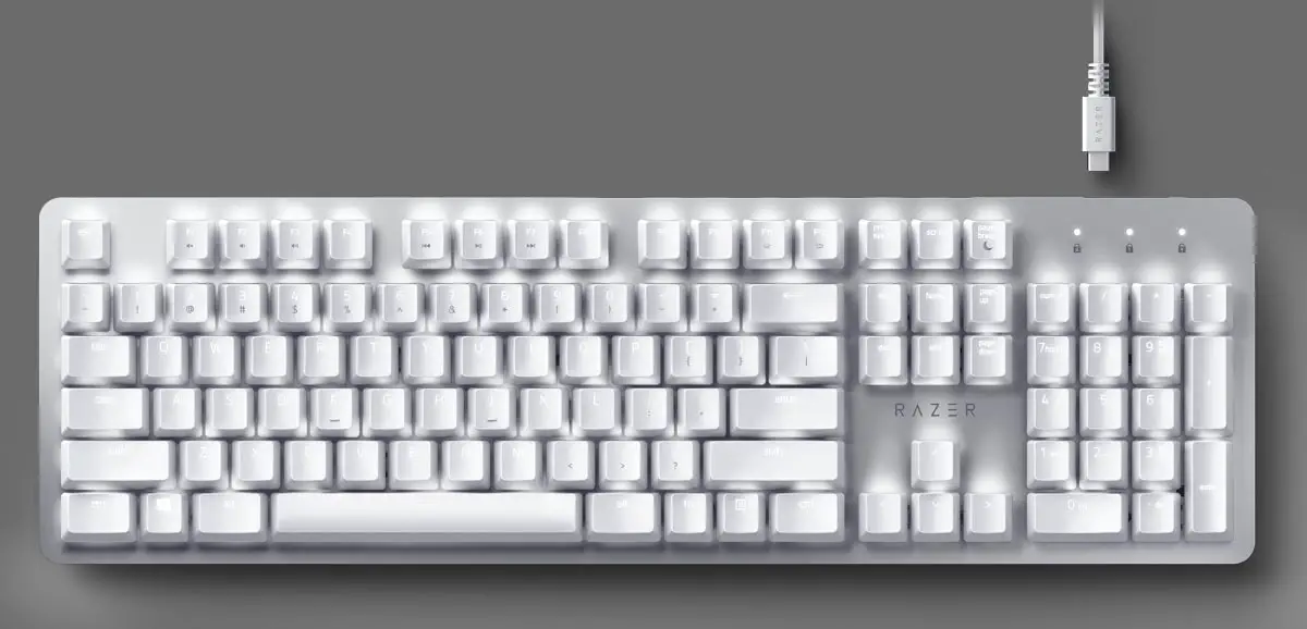 The Razer Pro Type keyboard