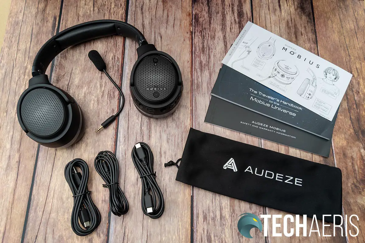 What's included with the Audeze Mobius headset