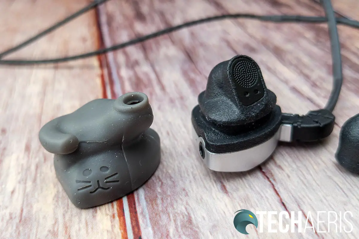 The acoustic seal for the Drown tactile audio pro-gaming earbuds