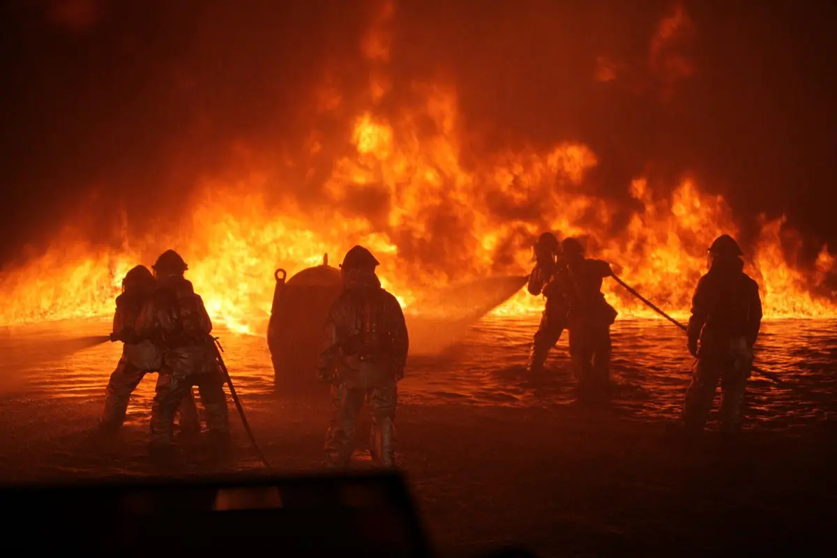 firefighters flame-resistant clothing fire