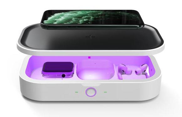 Fiora Ultraviolet C Sterilizer & Wireless Charging Station expanded