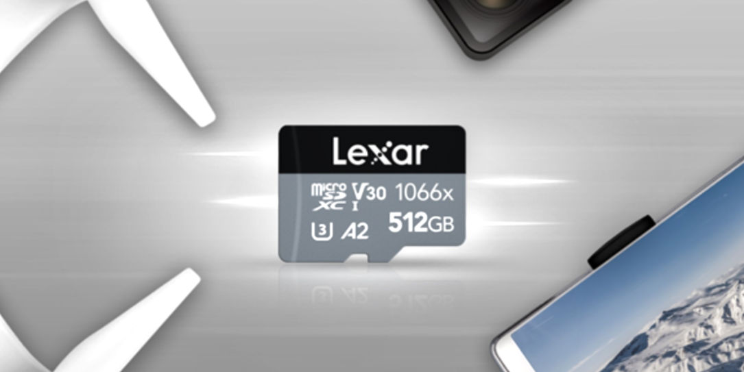 Lexar microSD card
