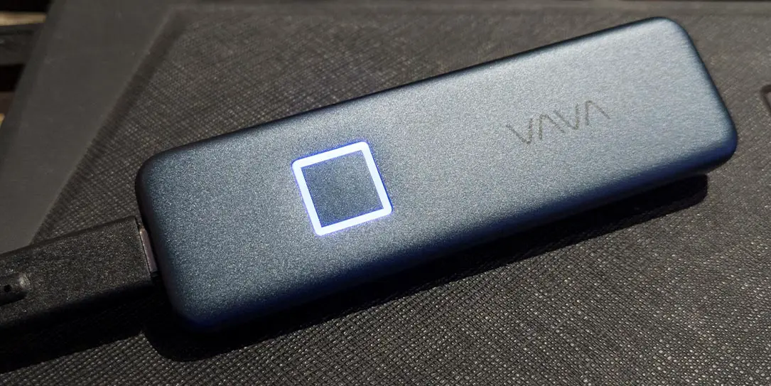 The VAVA Portable SSD Touch