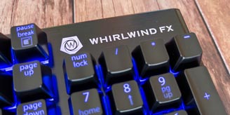 The Whirlwind FX Element mechanical gaming keyboard