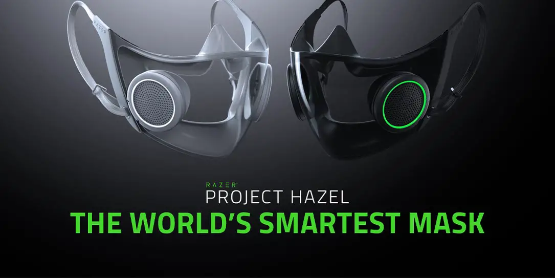 CES 2021 Razer Project Hazel face mask