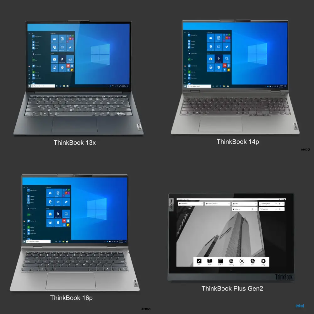 [CES 2021] Lenovo announces new ThinkBook models for mobile professionals