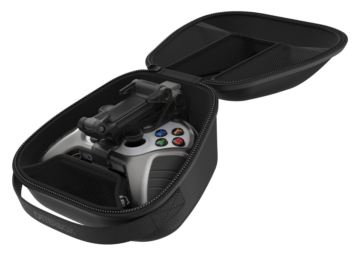 The Otterbox Gaming Carry Case with Xbox Controller and mobile gaming clip