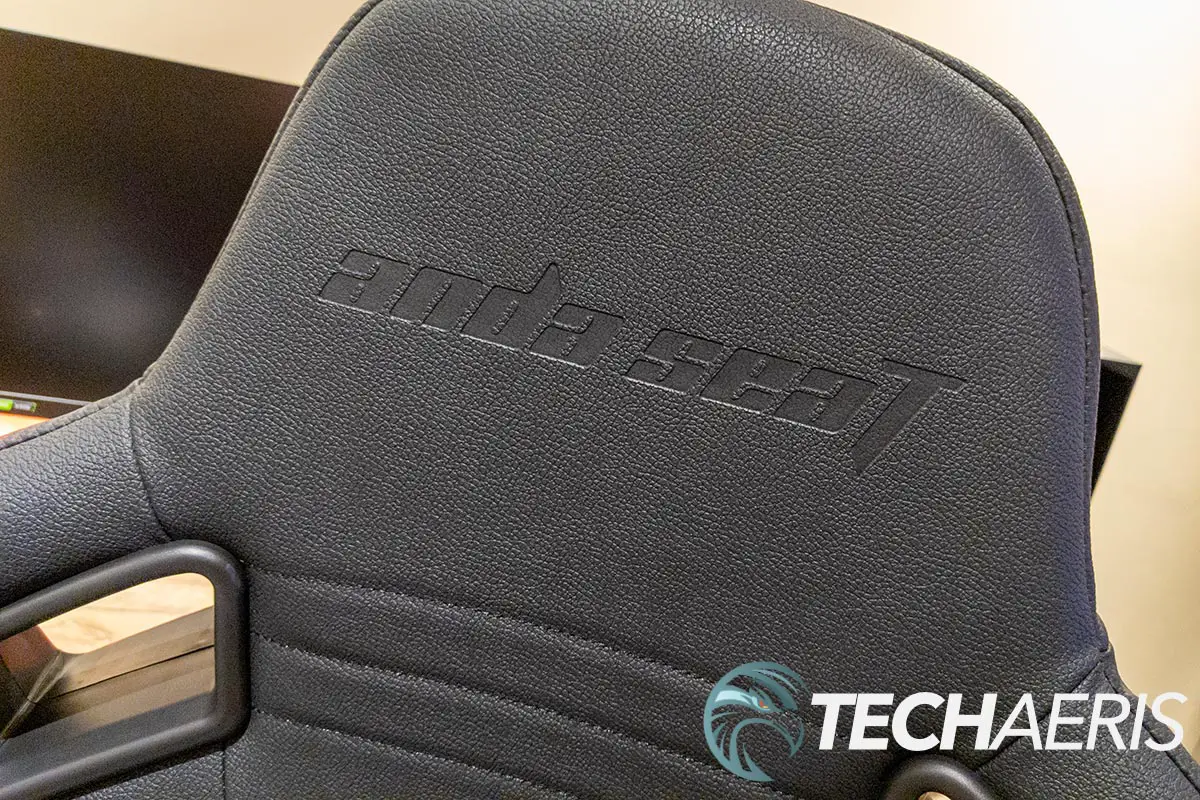 The headrest on the Anda Seat Dark Knight gaming chair