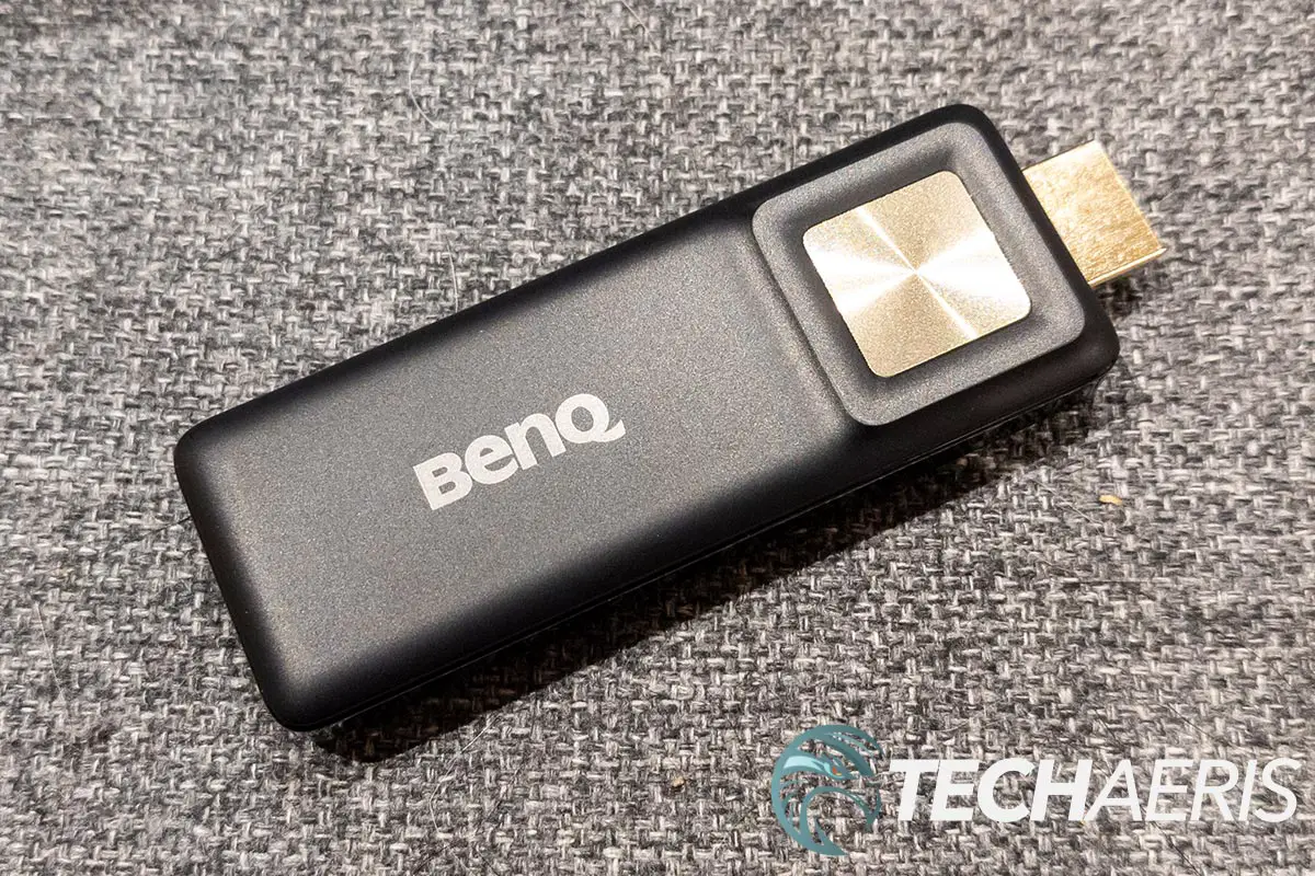 The BenQ QS01 Android TV HDMI dongle