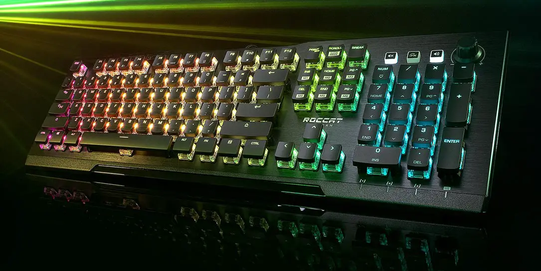 ROCCAT Vulcan Pro Optical Tactile RGB Gaming Keyboard