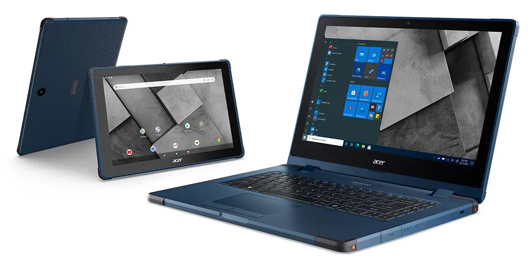 Acer ENDURO Urban T1 Tablet and N3 Notebook