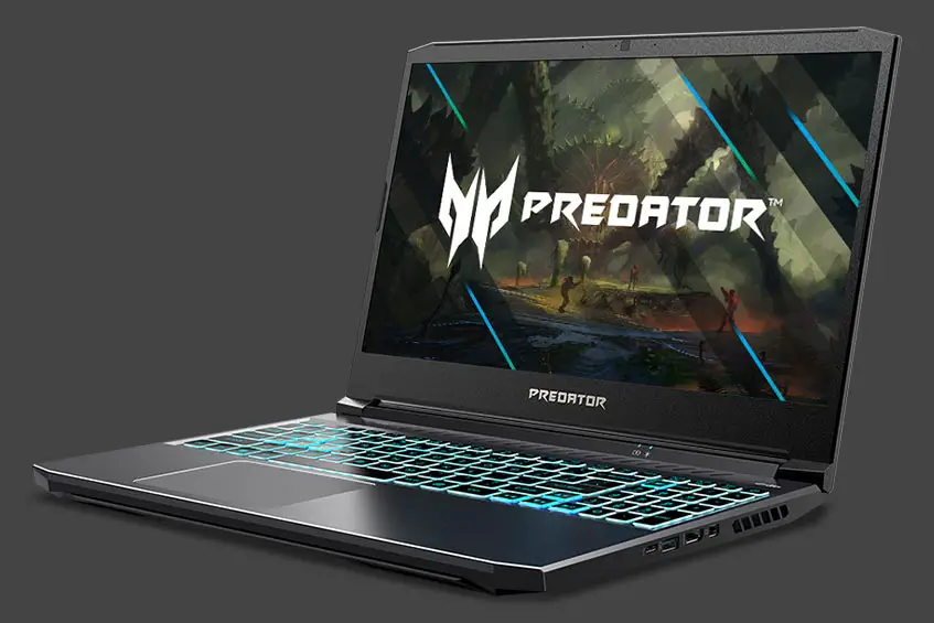 The Acer Predator Helios 300 gaming laptop