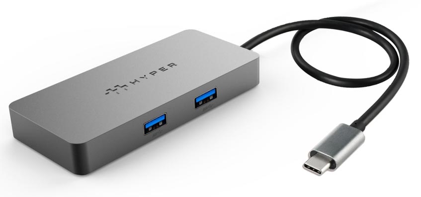 HyperDrive 5-port USB-C Hub for Chromebook