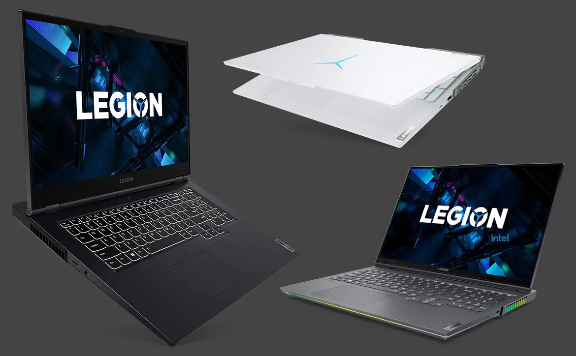 Lenovo Legion gaming laptops Intel 11th gen processors