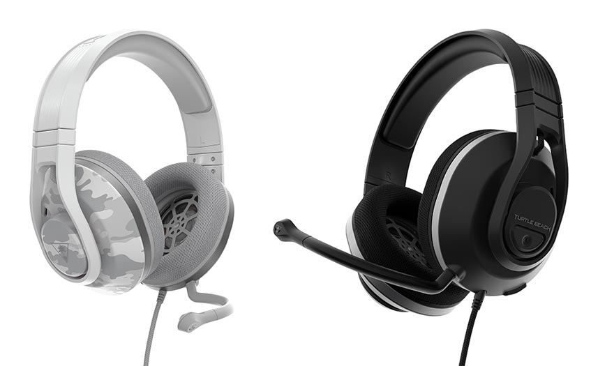 Turtle Beach Recon 500 wired gaming headset in Arctic Camo and Black