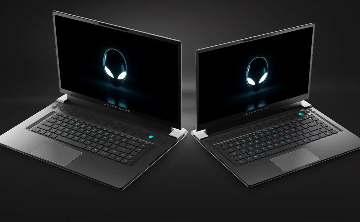 Alienware x15 and x17 gaming laptops
