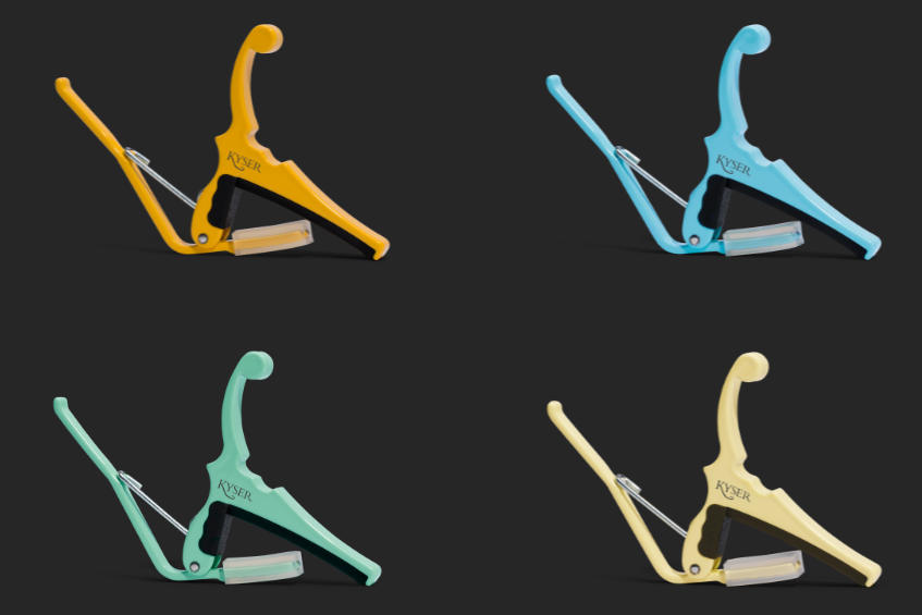 Fender and Kyser partner on new color match capos