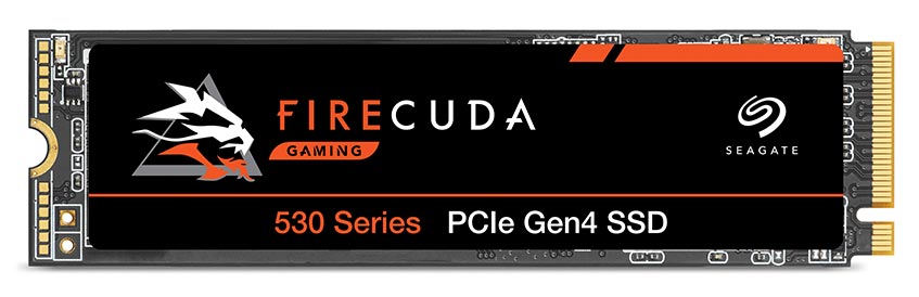 Seagate FireCuda 530 PCIe Gen4 NVMe SSD product shot