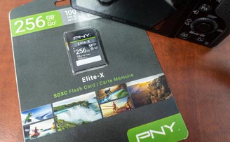 PNY Elite-X Class 10 U3 V30 SD Flash Memory Card