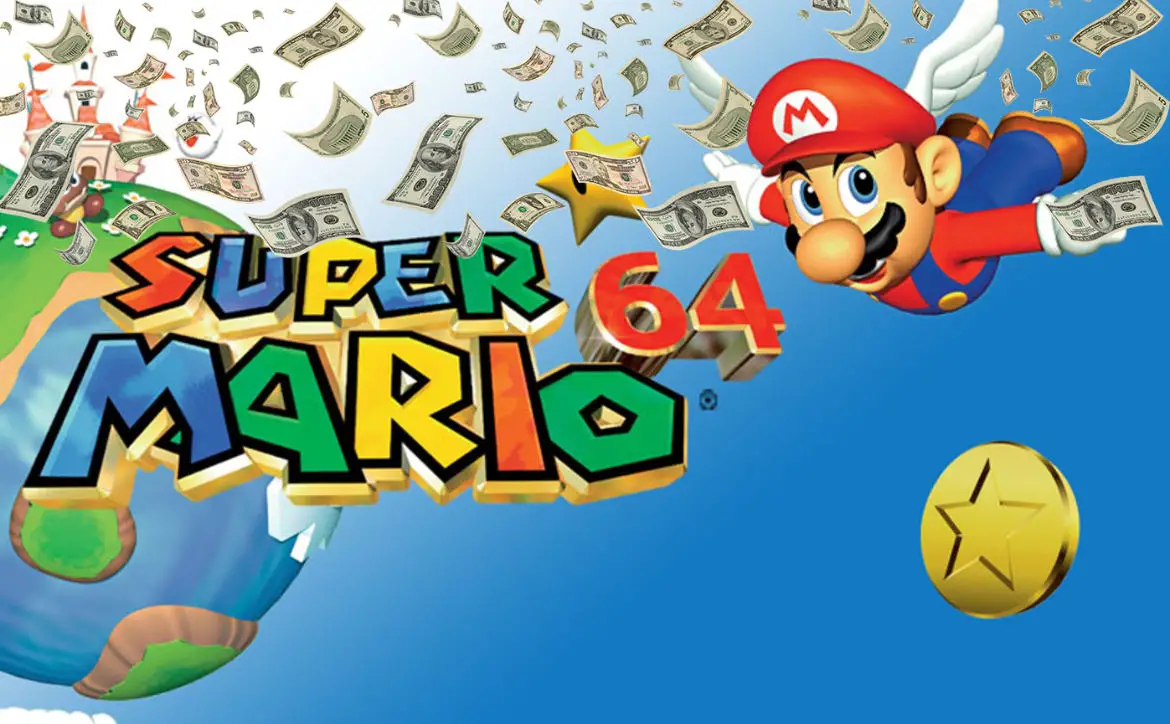 Super Mario 64 money