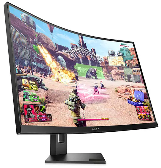HP OMEN 27c 240Hz QHD curved gaming monitor