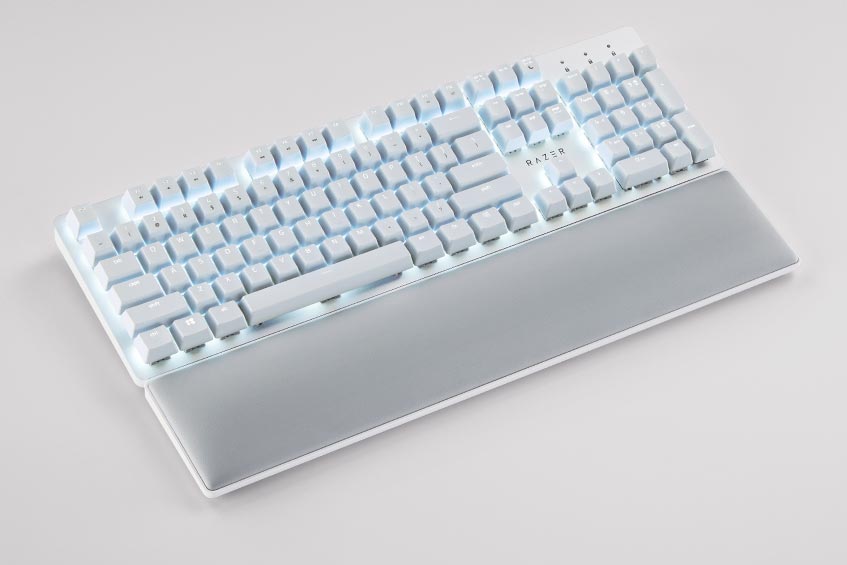 The Razer Pro Type Ultra ergonomic productivity keyboard