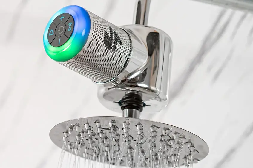 The Shower Power Pro Bluetooth Shower Speaker