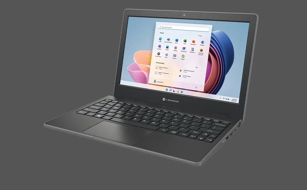 Dynabook E10-S Windows SE education laptop