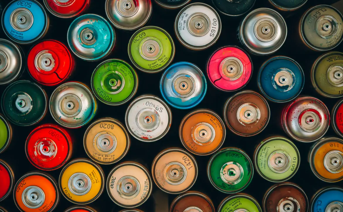 paint cans