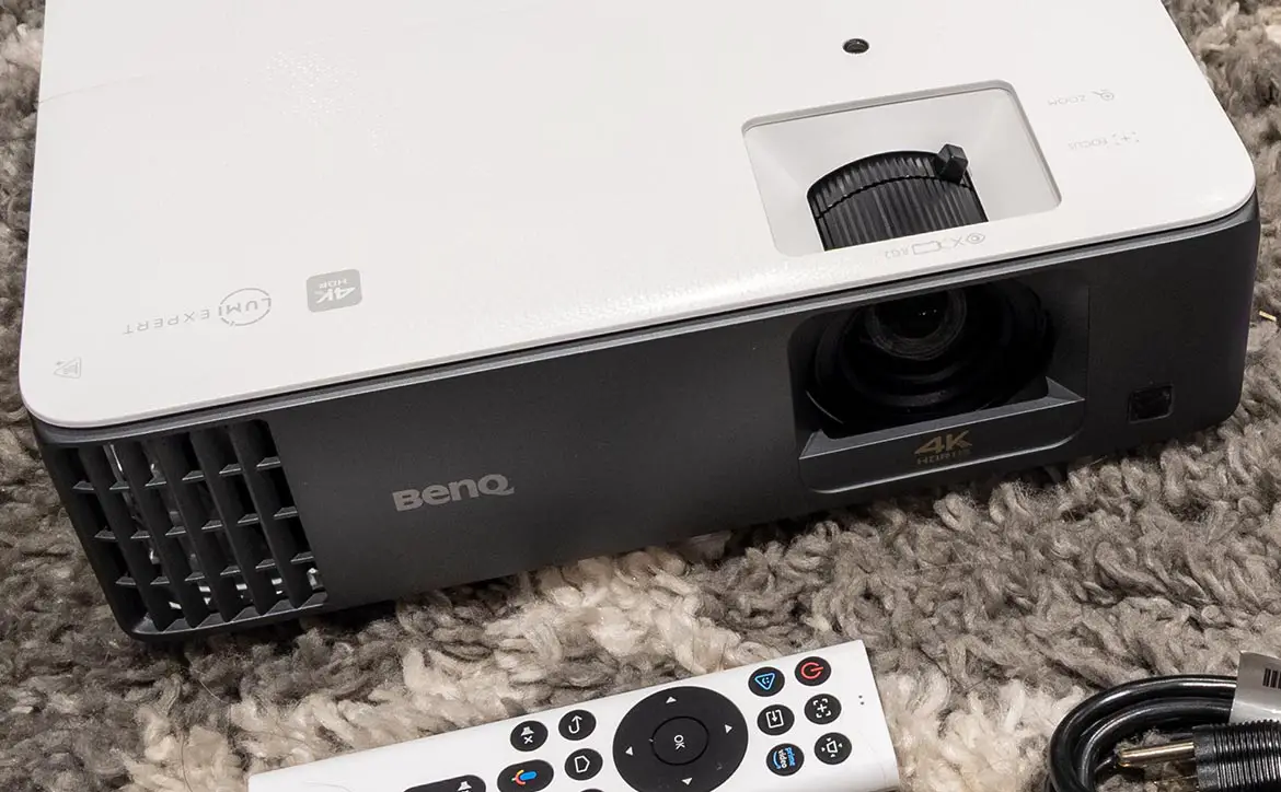 The BenQ TK700STi 4K HDR gaming projector