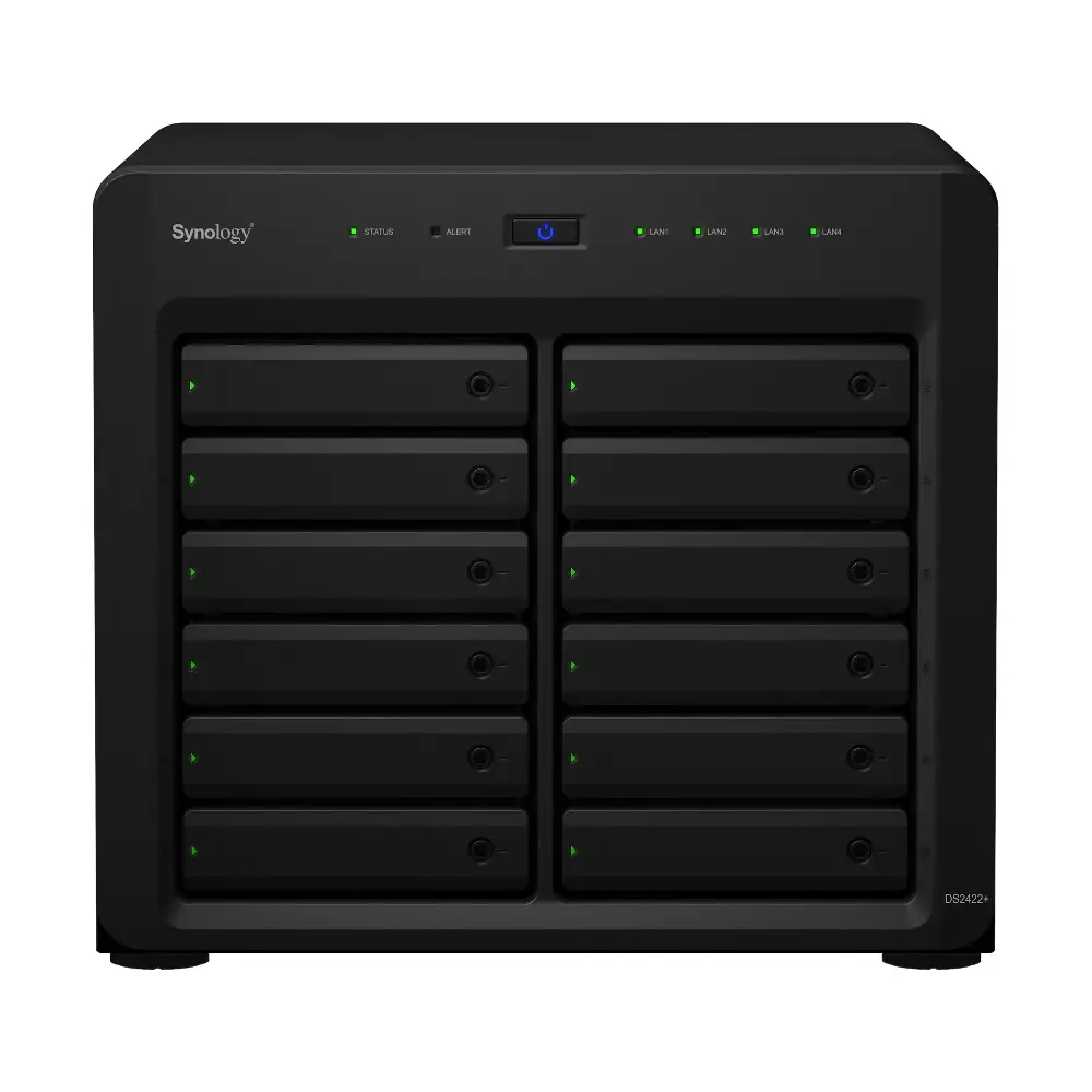 The Synology DS3622xs+ and DS2422+ are 12-Bay NAS powerhouses