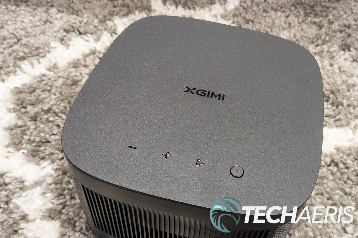 The top of the XGIMI HORIZON Pro 4K projector