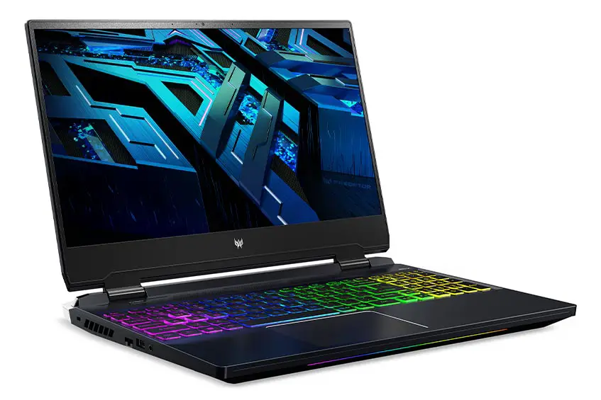 The Acer Predator Helios 300 gaming laptop