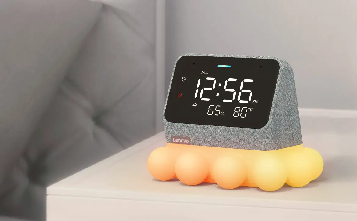 Lenovo Smart Clock Essentials Light Dock CES 2022