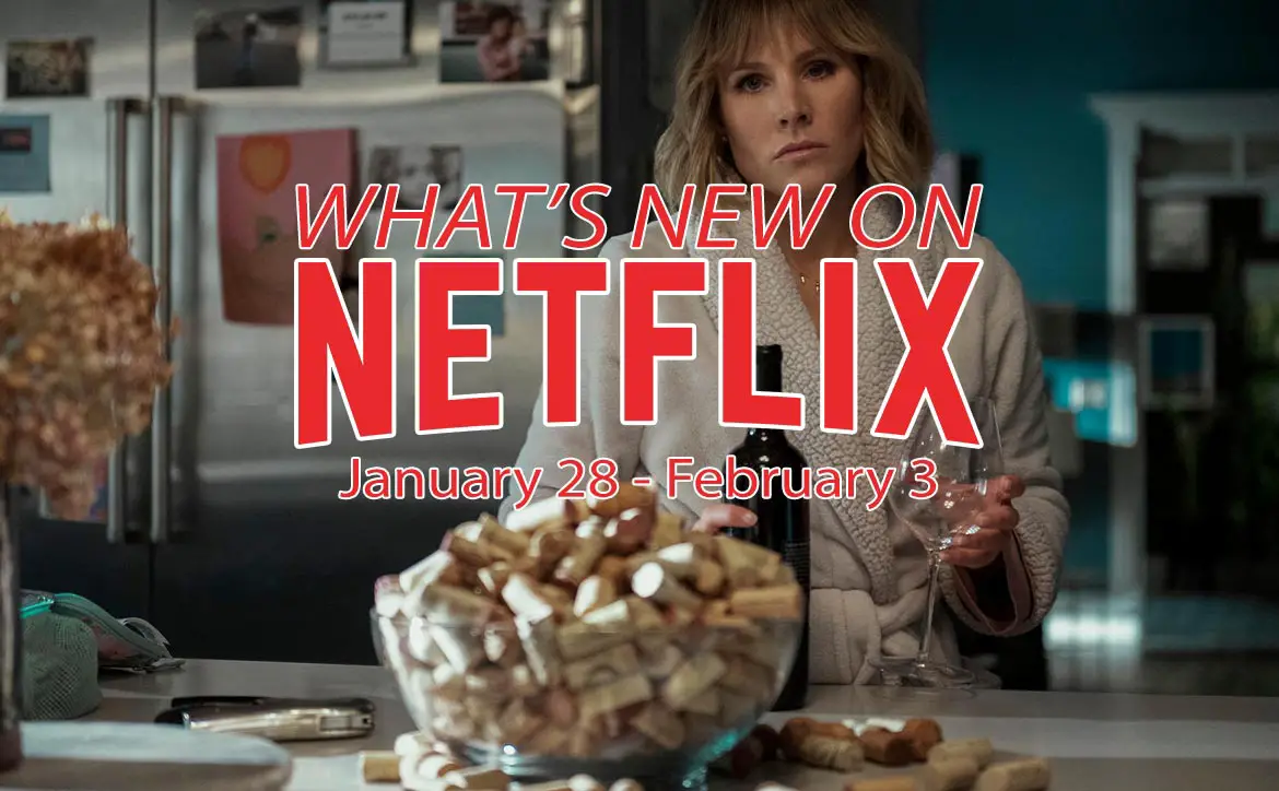 New on Netflix January 28 - February 3 Kristen Bell Woman in House Across Street From Girl in Window