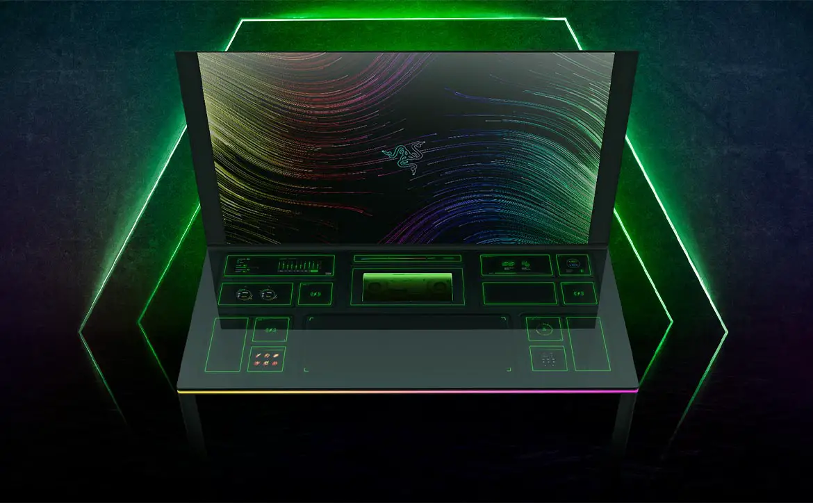 Razer Project Sophia modular gaming desk concept