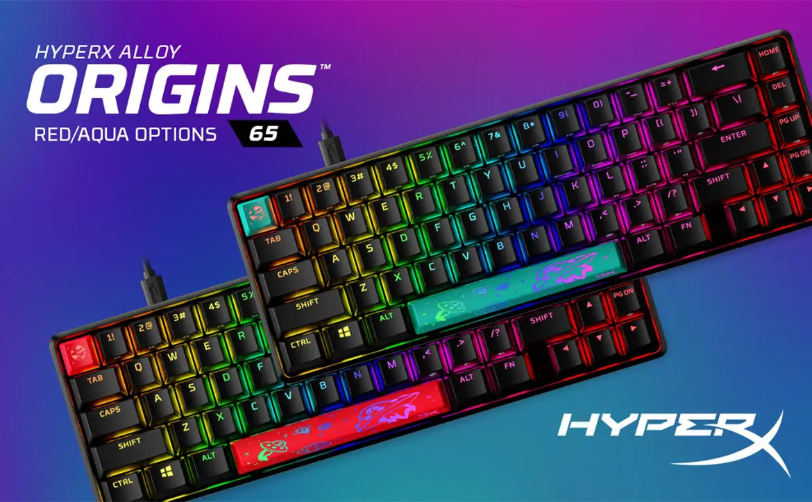 HyperX gaming keyboard Alloy Origins 65