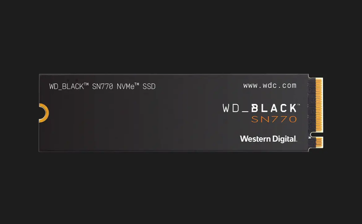 Western Digital announces its new WD_BLACK SN770 NVMe SSD