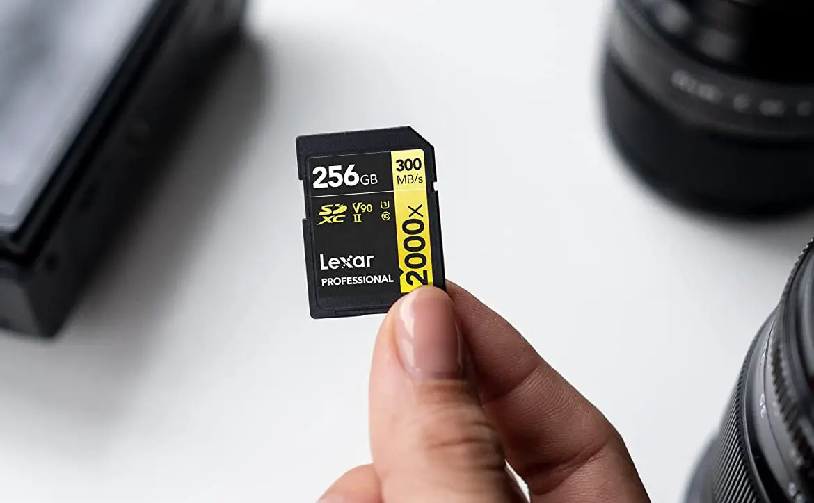 Lexar pro SD card 300