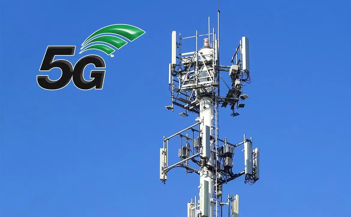 5G technology cell tower