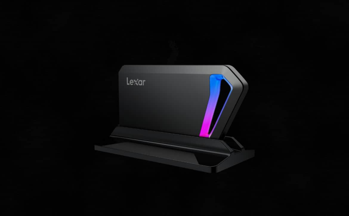 Lexar announces its SL660 BLAZE gaming portable SSD with RGB