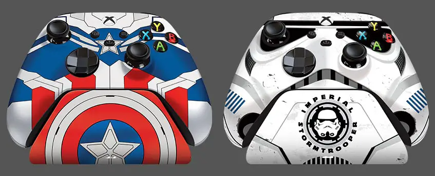 The new Razer Captain America and Stormtrooper Xbox controllers