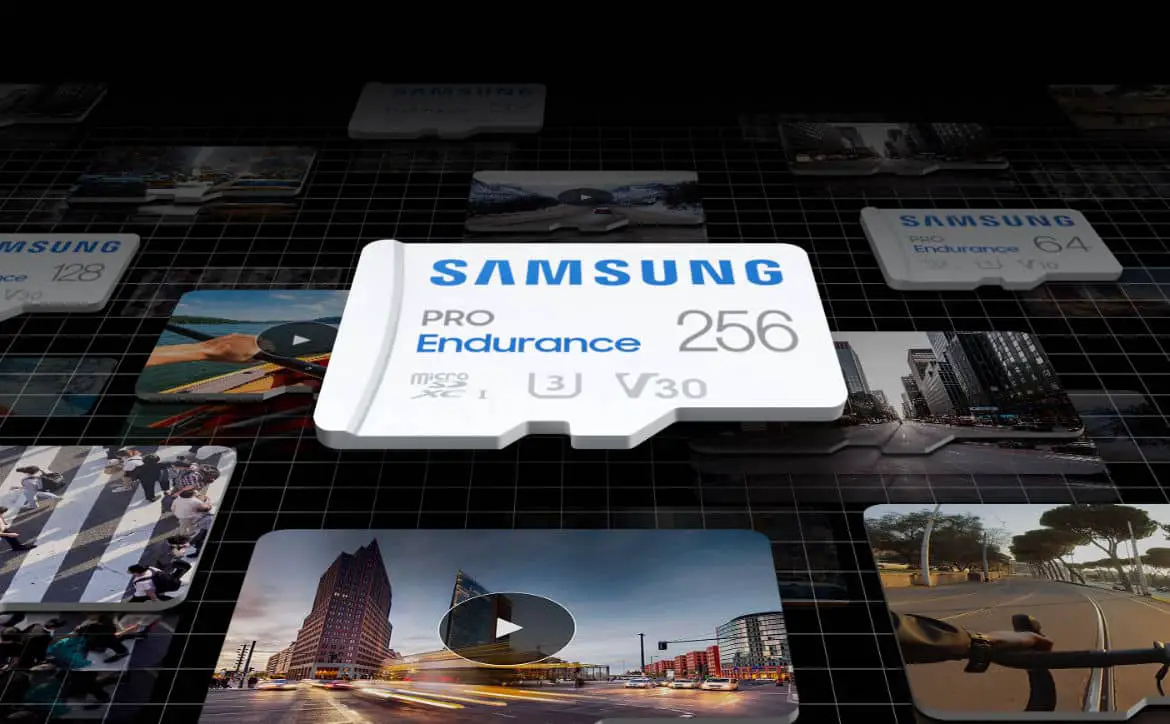 Samsung PRO Endurance MicroSD card-min