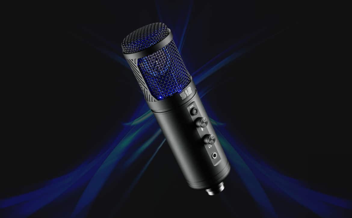 512 Audio mengumumkan mikrofon studio USB diafragma besar Tempest