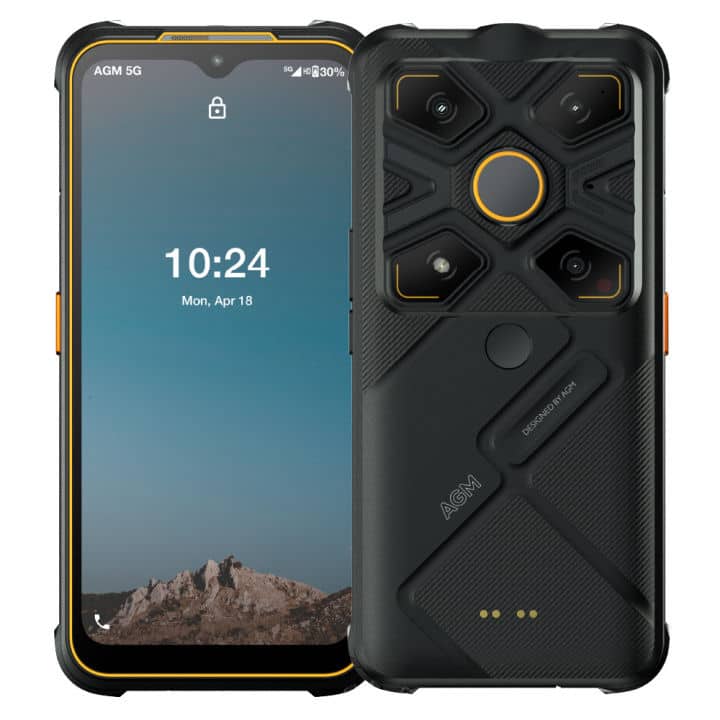 The AGM Glory G1S is a rugged thermal imaging smartphone with night vision